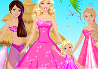 Play Barbie Princesses Dress Up