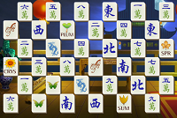 Play China Temple Mahjong