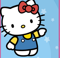 Play Color By Number With Hello Kitty