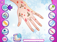 Play Elsa Great Manicure