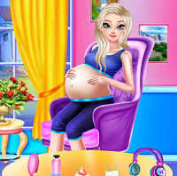 Play Elsa Pregnant Caring