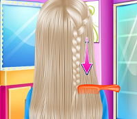 Play Elsa’s Rainbow Hairstyle Design