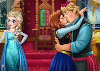 Play Frozen Anna Kiss