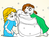Play Frozen Coloring Book
