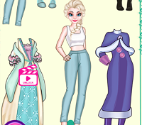 Play Princess Paper Doll Style Dress Up