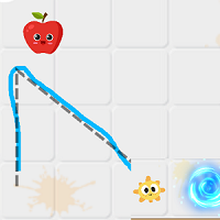 Play Fruit Escape Draw Line